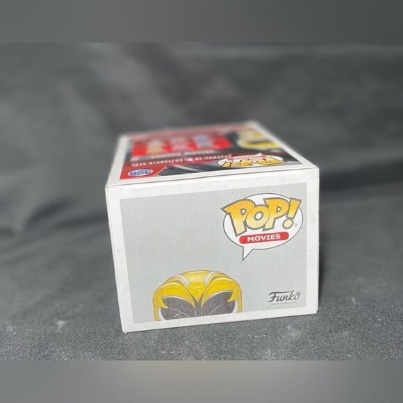 NEW Pop! Movies: Power Rangers - Yellow Ranger FUNKO #398 - Picture 6 of 6